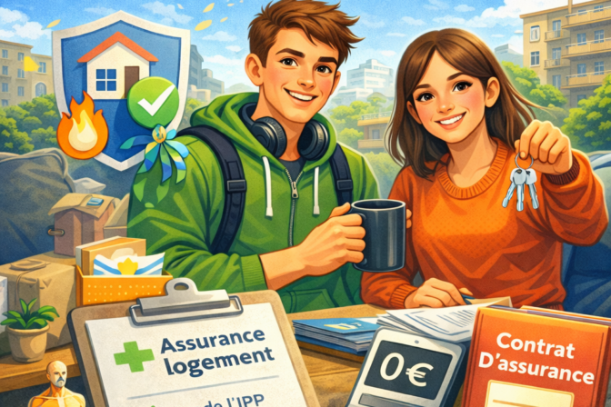 Assurance habitation étudiant : être bien couvert sans exploser son budget
