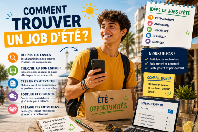 Comment trouver un job d’été